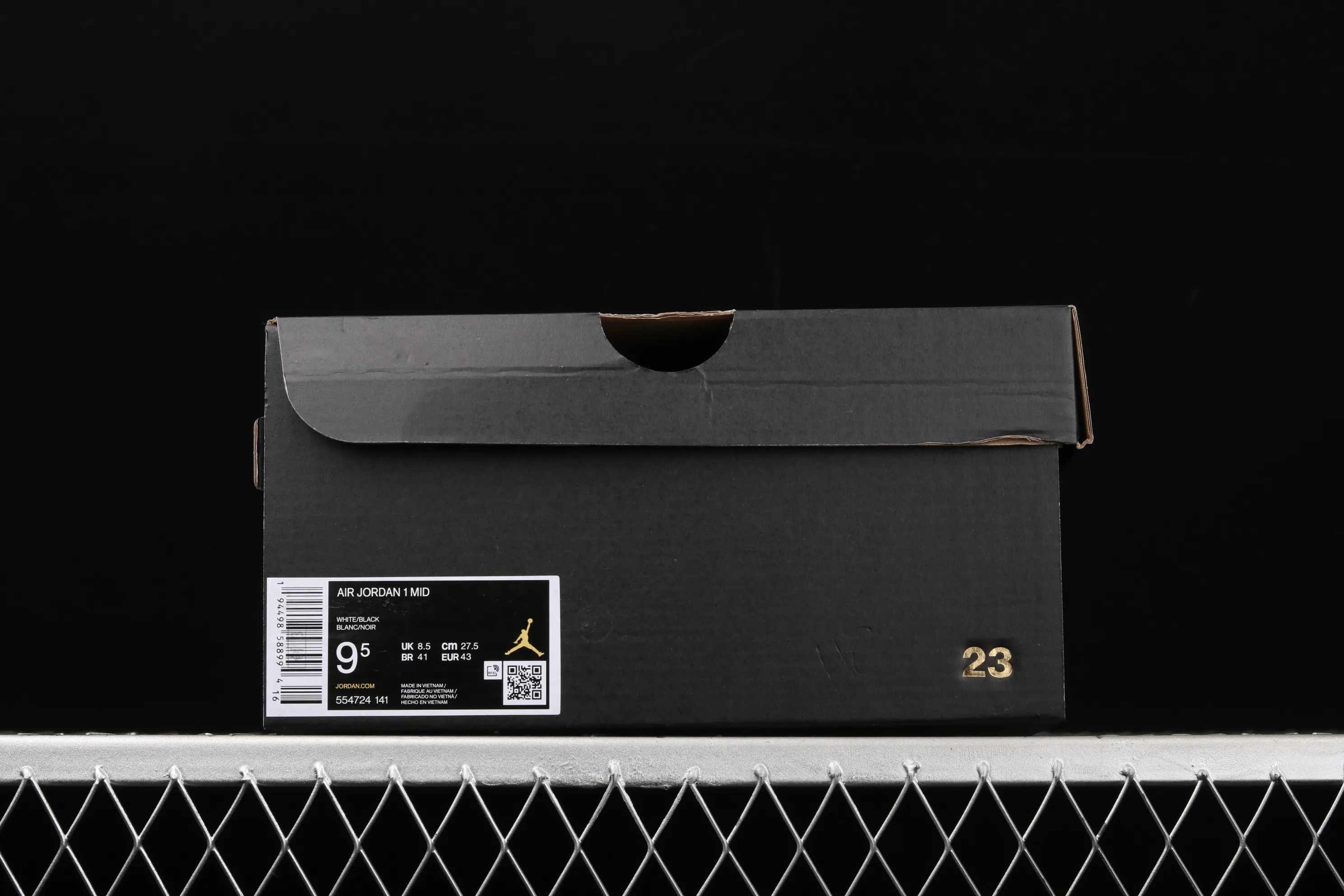 All categories Air Jordan Jordan series basketball shoes Air Jordan 1 Mid Air Jordan 1 Mid AJ1 Joe 1 Zhongbang basketball shoes 554724-141